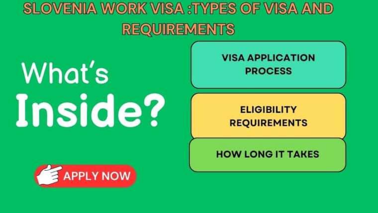 Slovenia Work Visa :Types of Visa and requirements