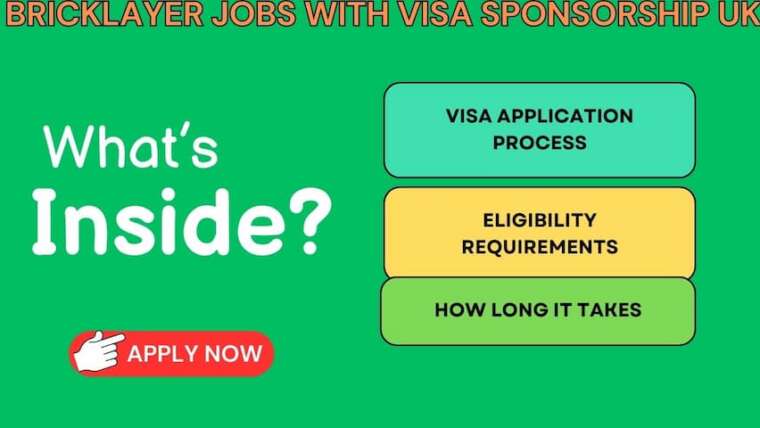 Bricklayer Jobs with Visa Sponsorship UK
