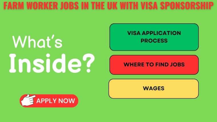Farm Worker Jobs in the UK  with Visa Sponsorship